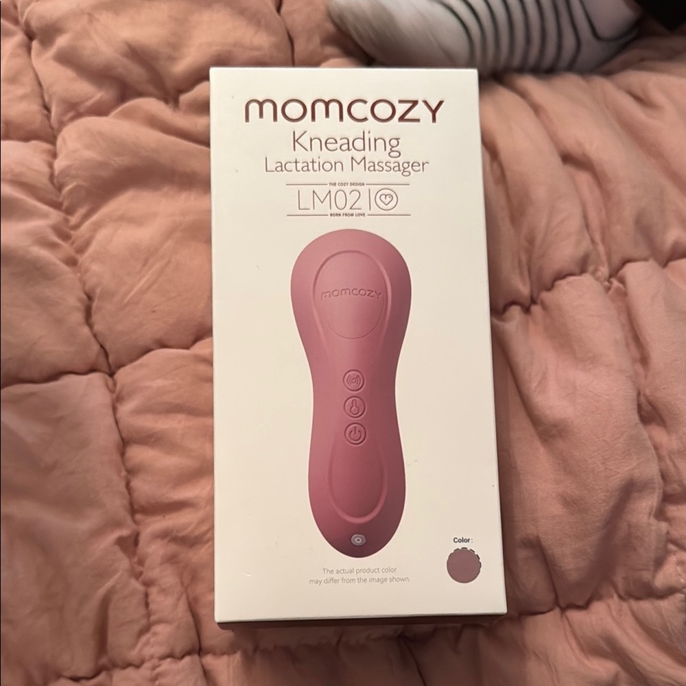 Pink Kneading Lactation Massager